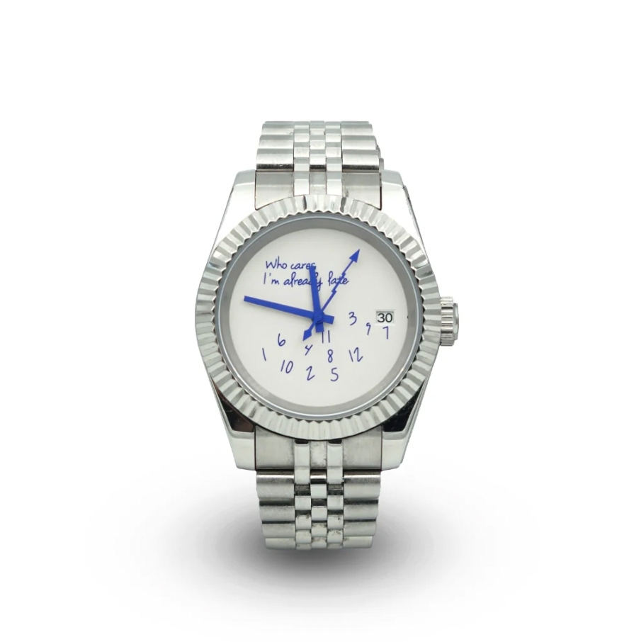Seiko Datejust Who Cares I'm Already Late