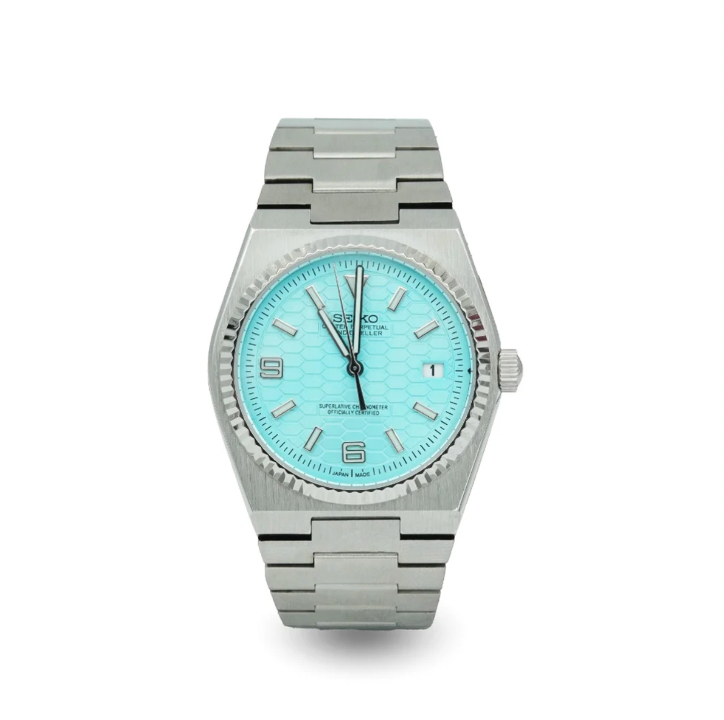 Seiko Land-Dweller Ocean Honeycomb