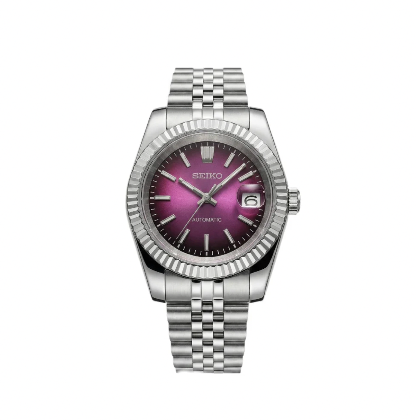 Seiko Datejust Purple Dial